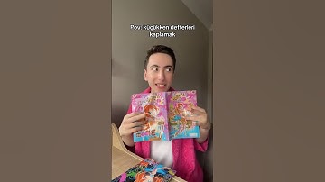 Küçükken defter kaplamak