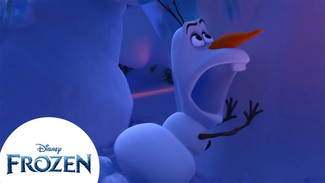 Olaf Meets Marshmallow | Frozen - YouTube