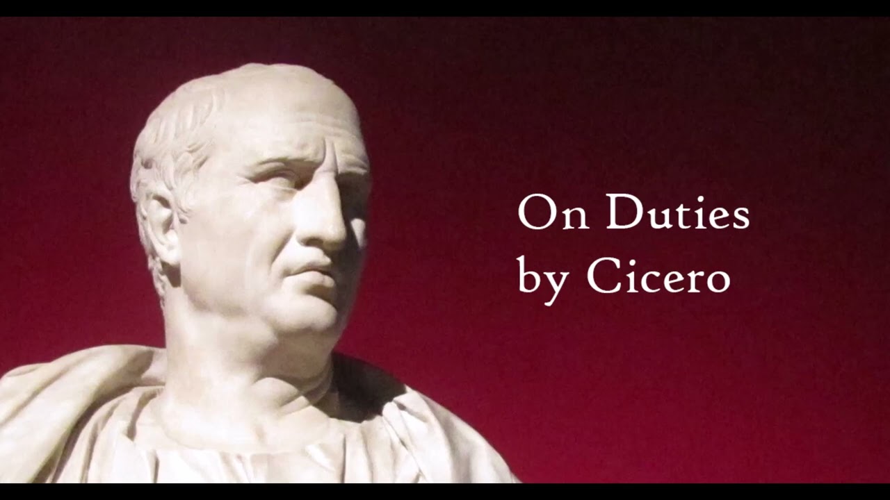 Cicero: On Duties (01. Introduction)
