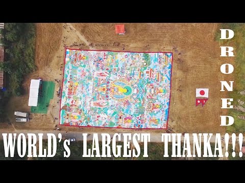 | WORLD's LARGEST THANGKA | wedding @ butwal