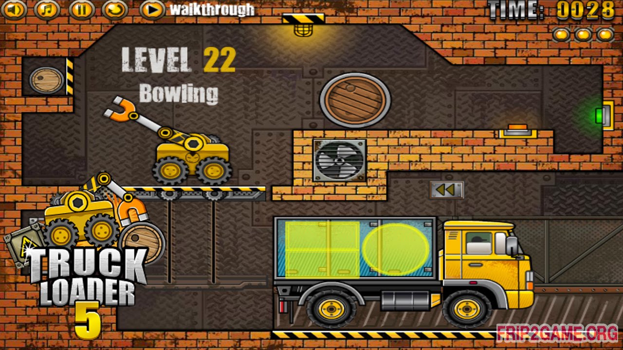 Jogar Truck Loader 5: Carregar as caixas