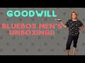 Goodwill Bluebox Mystery Men&#39;s Unboxing!!