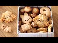 手作り３種のクッキー缶の作り方&amp;詰め方(レモン/ココナッツ/杏仁）