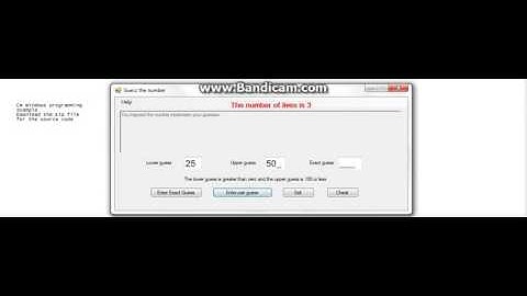 C# Winform Tutorial: Trap Numbers Game