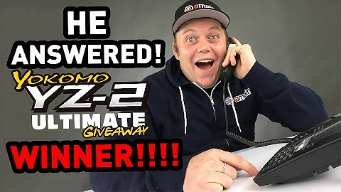 Calling the winner of the Yokomo YZ-2 Ultimate Giveaway