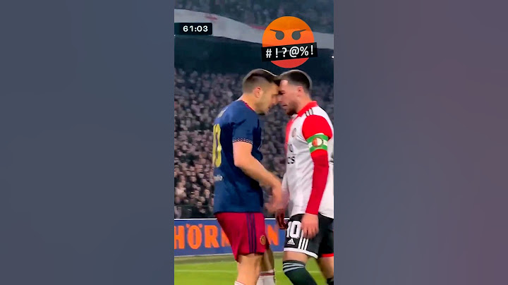 Kökçü FIGHTS Tadic during Ajax Feyenoord! |  Orkun Kökçü vs Dusan Tadic #feyenoord #ajax #shorts