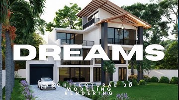 "Stunning 3D Architectural Design & Rendering: House Exterior, Interior, & Landscape Models" 🌟🏠🎨