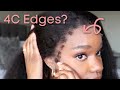😱 Do you know how natural this wig is? #kinkyedge 🤯 #wigs #hairstyle #lacewig #babyhair #fyp