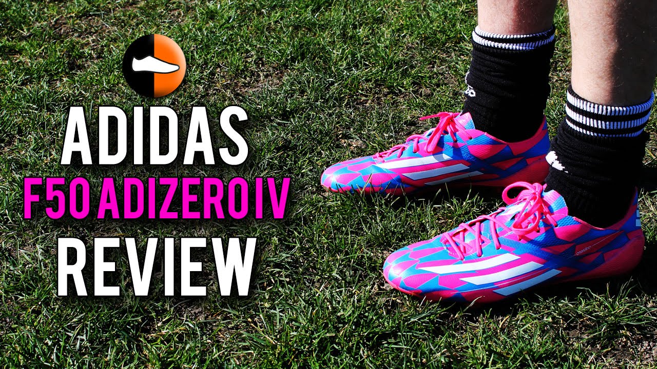 Pink/Blue adidas F50 Review - Gareth Bale & James Rodriguez Boots - YouTube