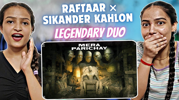 TRACK 1 | RAFTAAR X SIKANDER KAHLON - MERA PARICHAY | HARD DRIVE Vol. 2 | Reactions Hut |