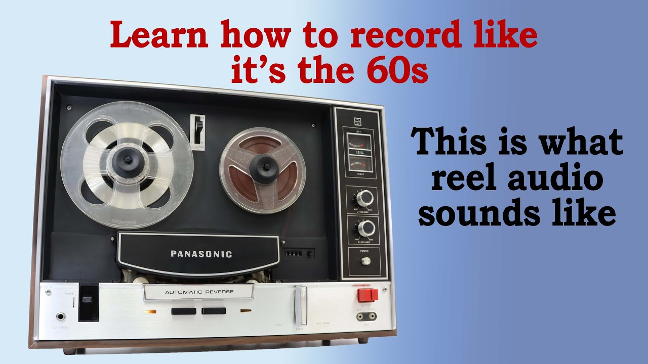 Panasonic Reel-to-Reel Tape Recorder