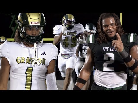 #4 Grayson vs Collins Hill | REVENGE Game Turns Into a game of Blowout | Georgia Football is 🔥🔥
