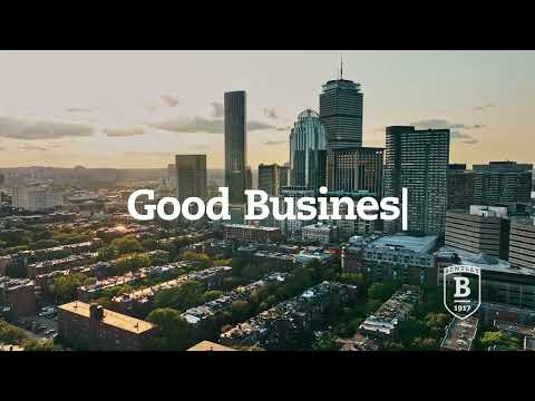 Pixability YouTube ad: Bentley University - Where Good Business Begins