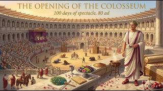 The Opening of the Colosseum 80 AD - 100 Days of Spectacle (AI Reconstruction)