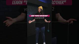 Trapeze & Brother YoYo trick - easy intermediate yo-yoing tutorial #yoyo #yoyoing #yoyotricks