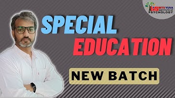 SPECIAL EDUCATION | TGT/PRT | NEW BATCH | COMPLETE COURSE | BITSYUVA WITH DEEPAK SIR
