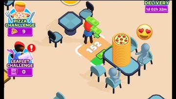 Pizza Ready - Gameplay Walkthrough Part 9 Stickman Pizza Restaurant Idle Tycoon (iOS, Android)