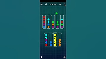 Ball sort puzzle level 222