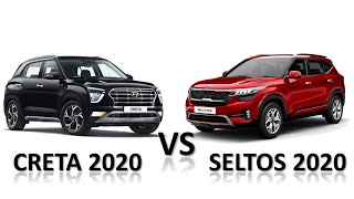 Kia Seltos Vs 2020 Hyundai Creta – Key Differences & Price Comparison #creta2020vskiaseltos, #creta