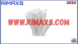 خط انتاج قصب ورقي (شلمون/ مصّاص) 300 قطعة بالدقيقة 6كيلو وات الخط من شركة rimaxs