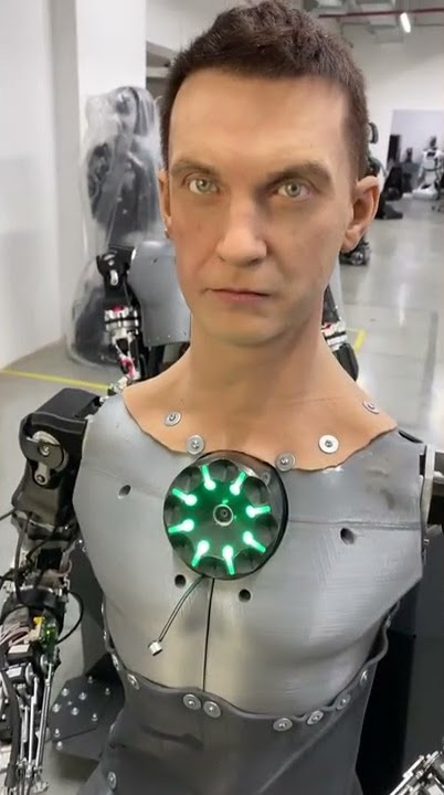 Olha esse robô para ser humano falta pouco#viral #fyp #robotics #tecnologia