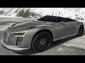 Audi e-tron Spyder - Wild Sports Car With Diesel Hybrid Drive