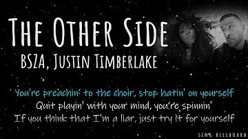 SZA, Justin Timberlake - The Other Side (Realtime Lyrics)