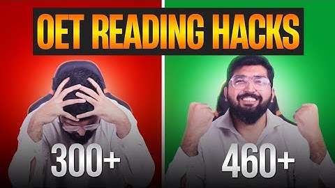 How I Scored 460+ in OET Reading | Pro Tips & Tricks For Doctors & Nurses 2025