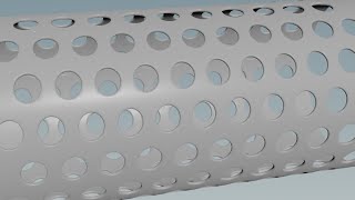 Procedural cylinders with holes part 2/3 Houdini tutorial
