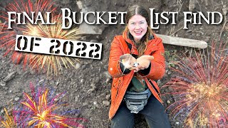 Mudlarking EXCITING Bucket List Find! Last Finds of 2022! (Treasure Hunting)