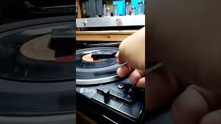 How to play 7&quot; record MANUAL play mode in a BSR UA-55 record changer