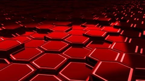 Red Hexagons Loop | Motion Graphics - Videohive template