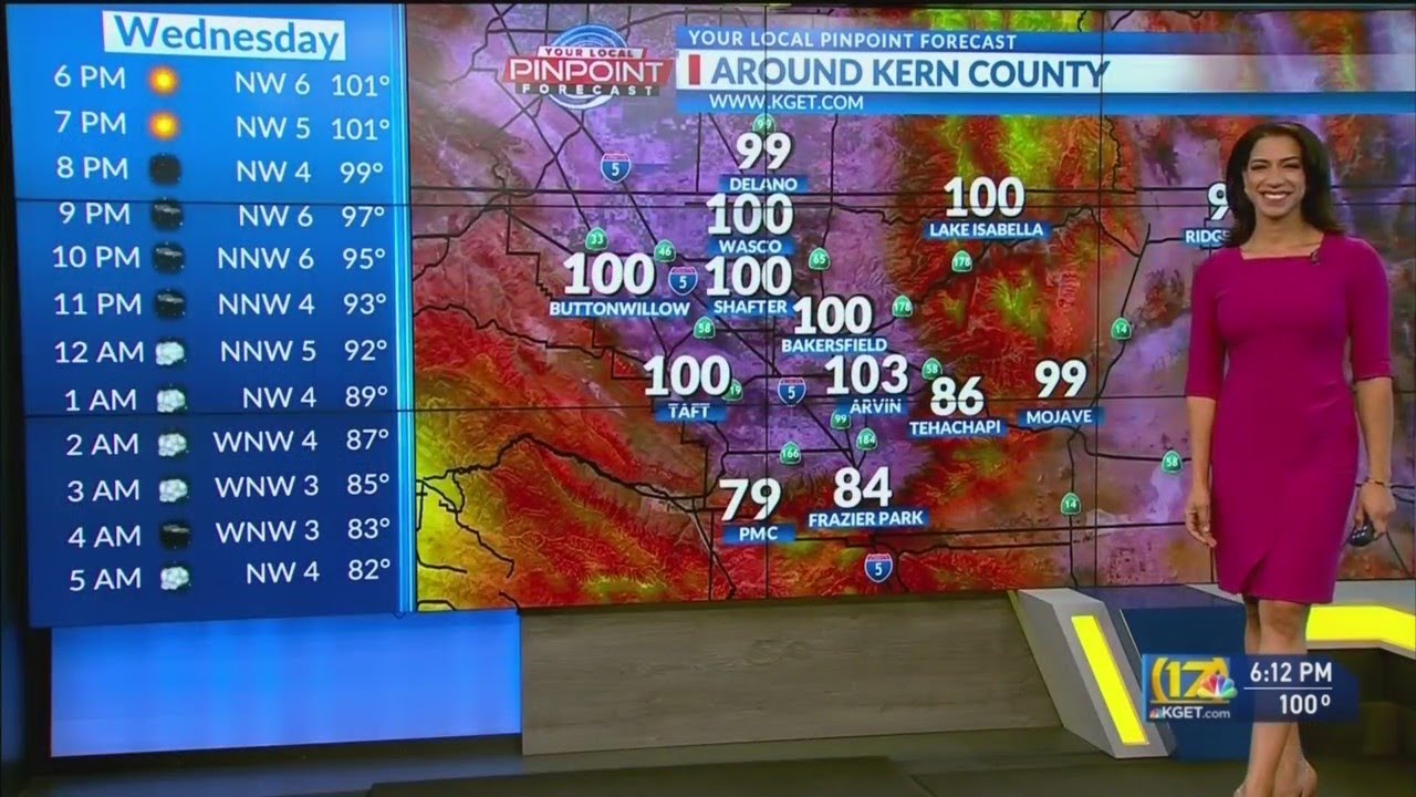 Bakersfield weather forecast aug 3 youtube