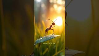 The Lost Ant Who Never Gave Up 🐜💔✨ #motivational #inspiring #faith #hope #prayer