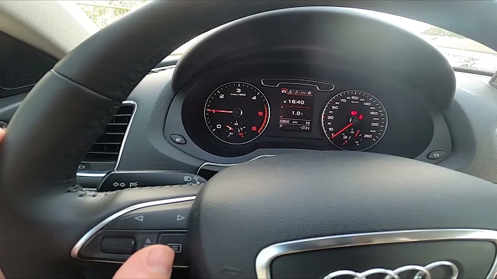 How to Find and Manage Fuel Efficiency Program in Audi Q3 I ( 2011 – 2018 )