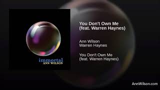 Ann Wilson - You Don't Own Me (Audio) chords