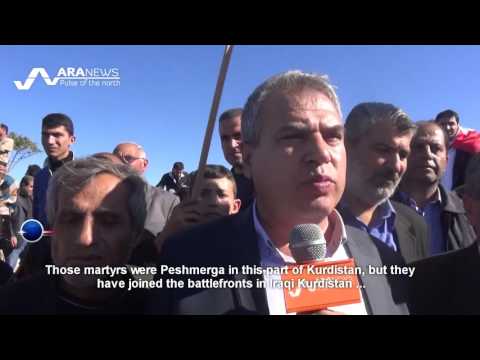 قامشلو تشيع مقاتلي بيشمركة روجآڤا وسط غليان أمني        