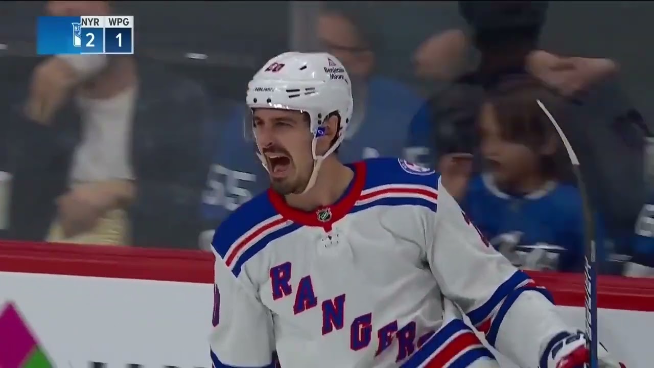 WPG vs. NYR Scores (Виннипег Джетс - НЮ Рейнджерс голы)
