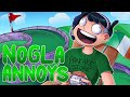 Nogla Annoys returns to annoy all of his friends in Golf It!