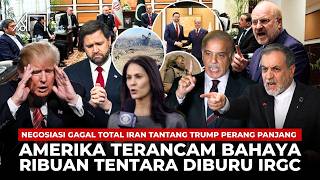Negosiasi Gagal Pertempuran Hebat Kembali Dimulai Rudal Iran Nyasar Pangkalan AS? Babak Baru Perang