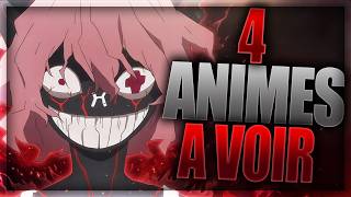 4 ANIMES COMPLETEMENT FOUS À VOIR ABSOLUMENT ! (ils sont incroyables)