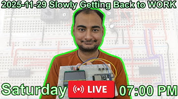 2025-11-29 Slowly Getting Back to WORK {ENGLISH}