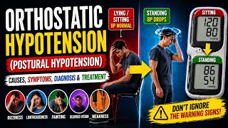 Orthostatic Hypotension (Postural Hypotension) Explained | Causes, Symptoms, Diagnosis &amp; Treatment.