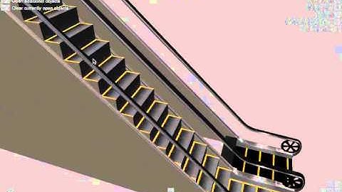 openBVE: Animated 3D escalators