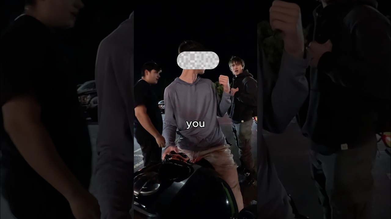 Don’t sit on my bike.