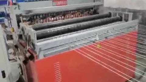 automatic wire mesh welding machine factory video