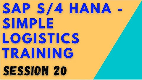 BRF+ | OPD Part 4 | Output Management via BRF+ | SAP S/4 HANA Simple Logistics Training | Session 20