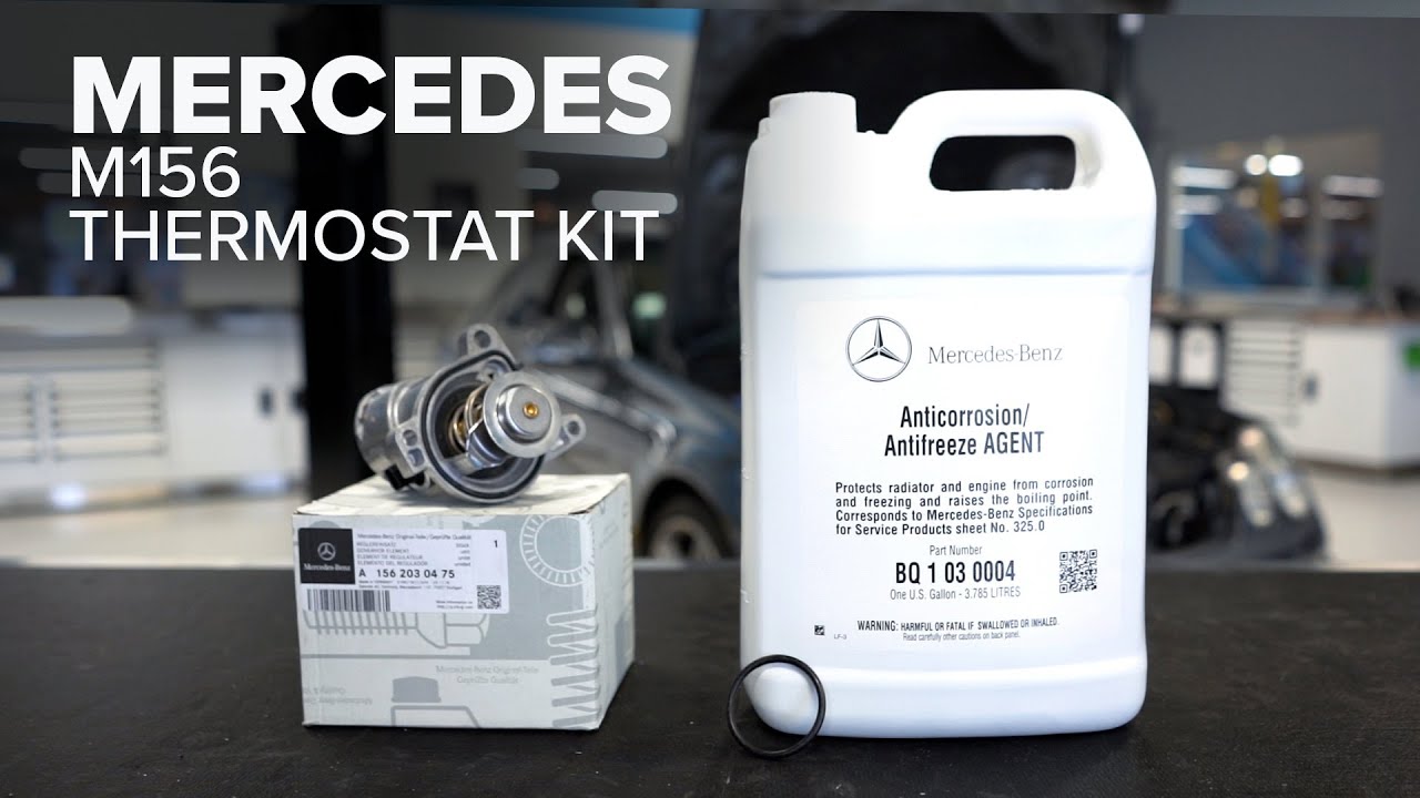 MercedesAMG M156 Thermostat Kit DIY (C63 AMG, E63 AMG, SLS AMG & More