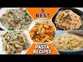 5 BEST Pasta Recipes - Delicious Pasta Recipes For Lunch/Dinner - Italian Pasta Recipes