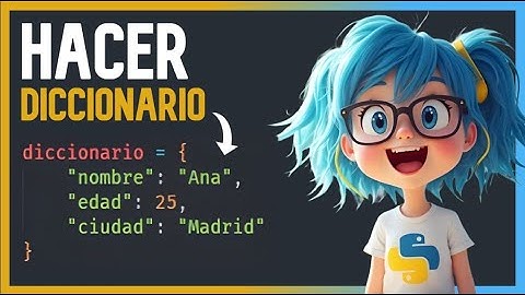 👉 Como HACER un DICCIONARIO en PYTHON - Guia Completa 😱